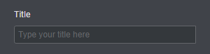 Text Control - block view