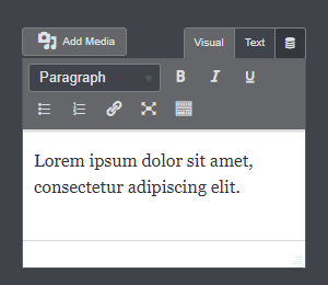 WYSIWYG Control